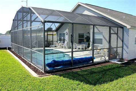 homemade pool enclosure using metal conduit|diy pool enclosures.